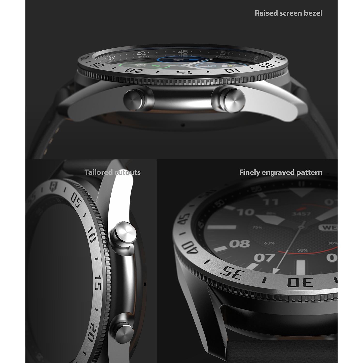 Bezel Styling Galaxy Watch 3 45mm Silver