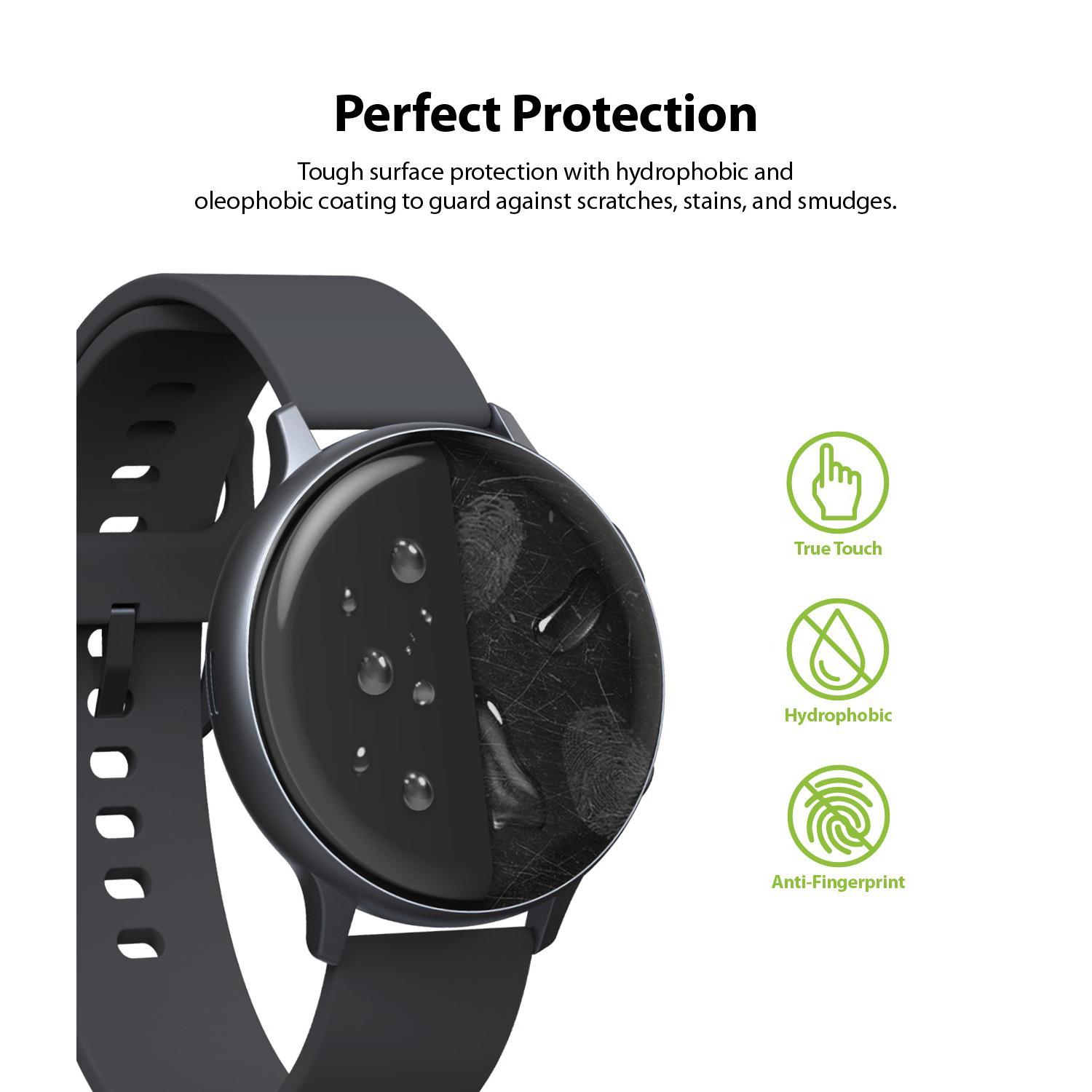 Easy Flex (3-pack) Samsung Galaxy Watch Active 2 44mm Läpinäkyvä