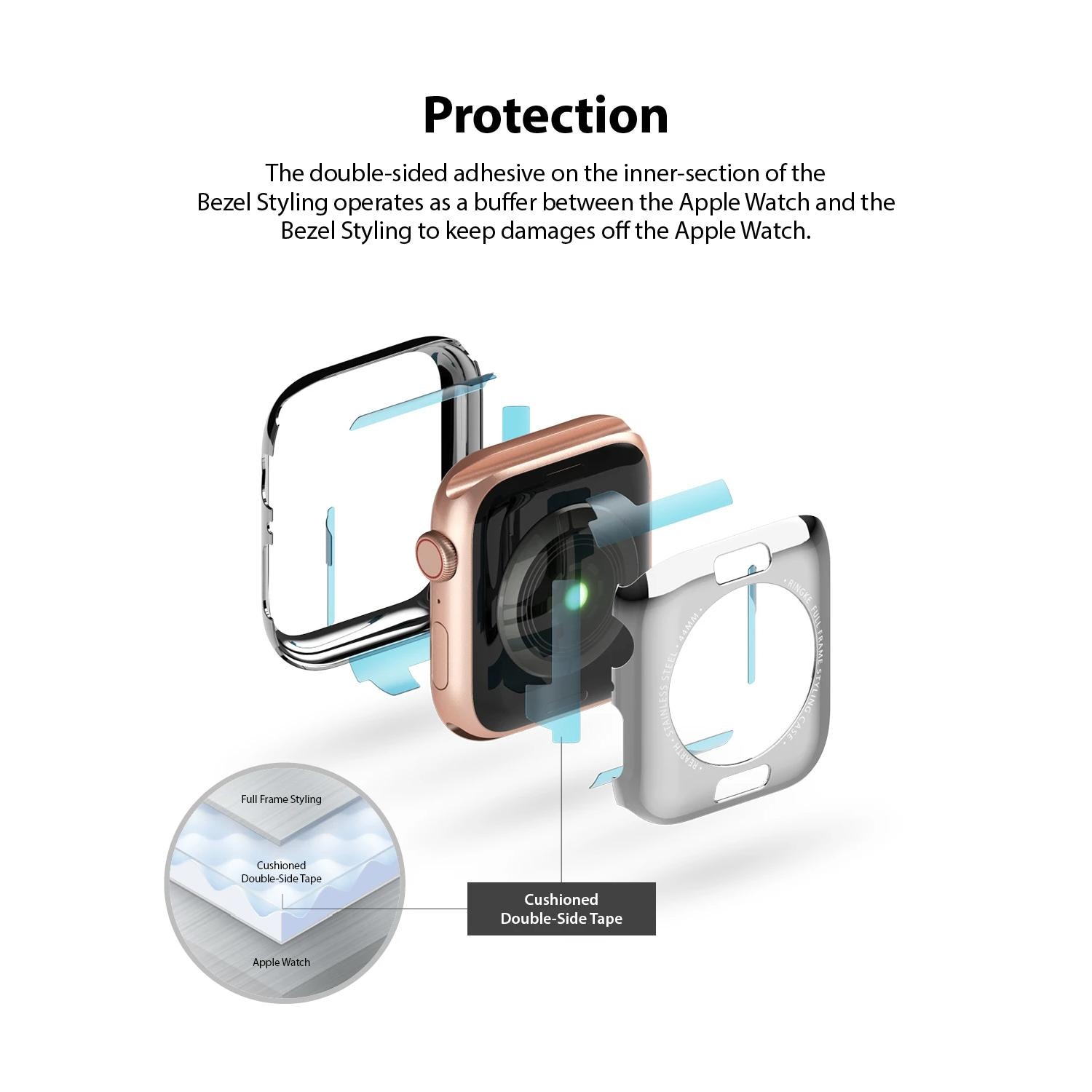 Full Frame Case Apple Watch 44mm Hopea