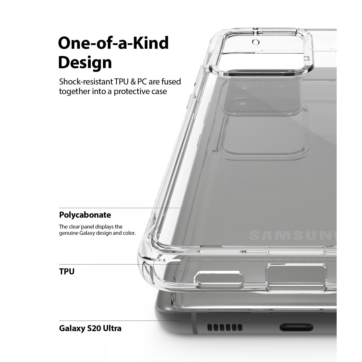 Fusion Case Samsung Galaxy S20 Ultra Kirkas