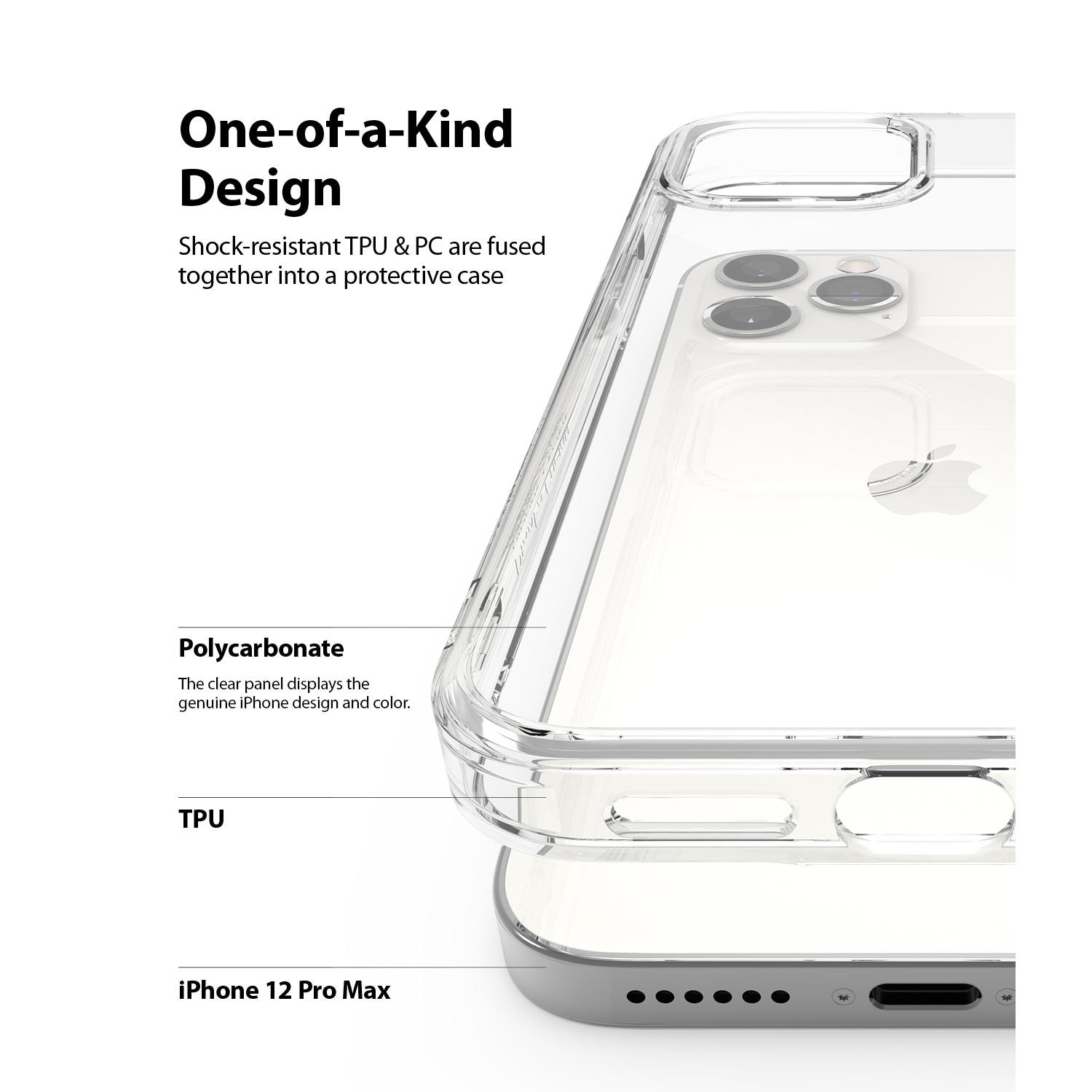 Fusion Case iPhone 12 Pro Max Kirkas