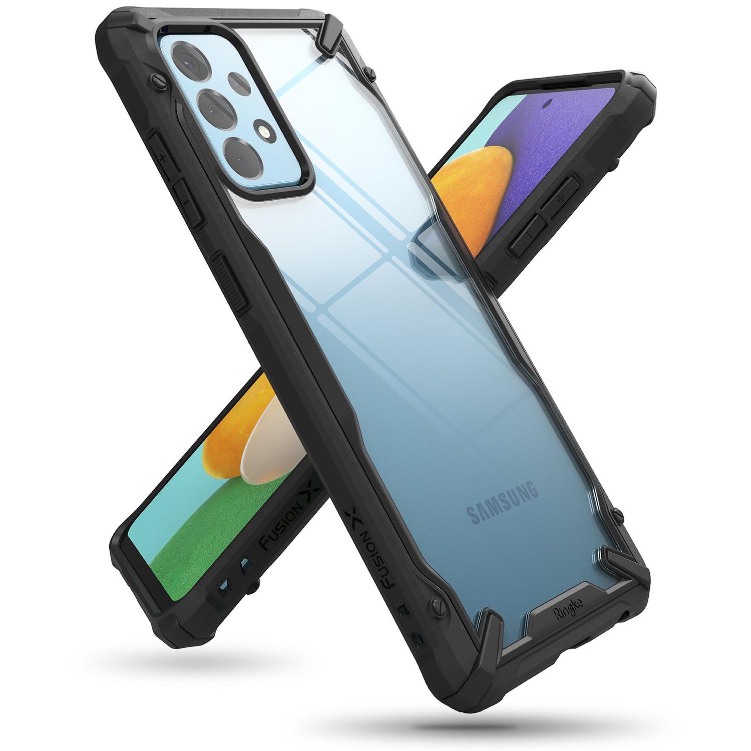 Fusion X Case Galaxy A52/A52s Black