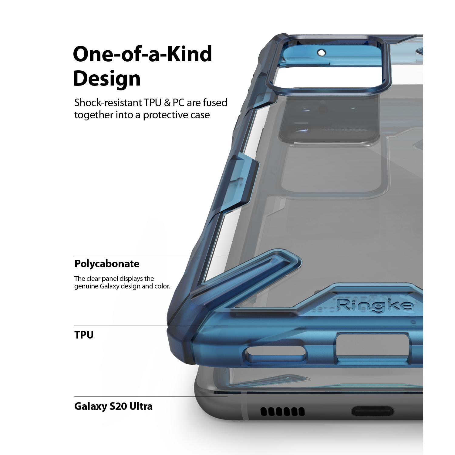 Fusion X Case Galaxy S20 Ultra Space Blue