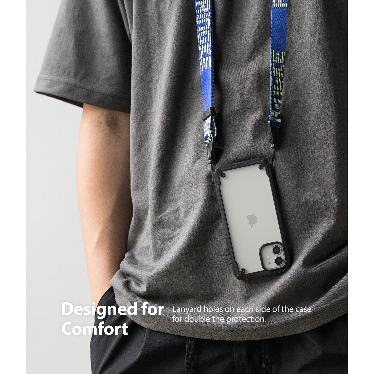 Fusion X Case iPhone 12/iPhone 12 Pro Musta
