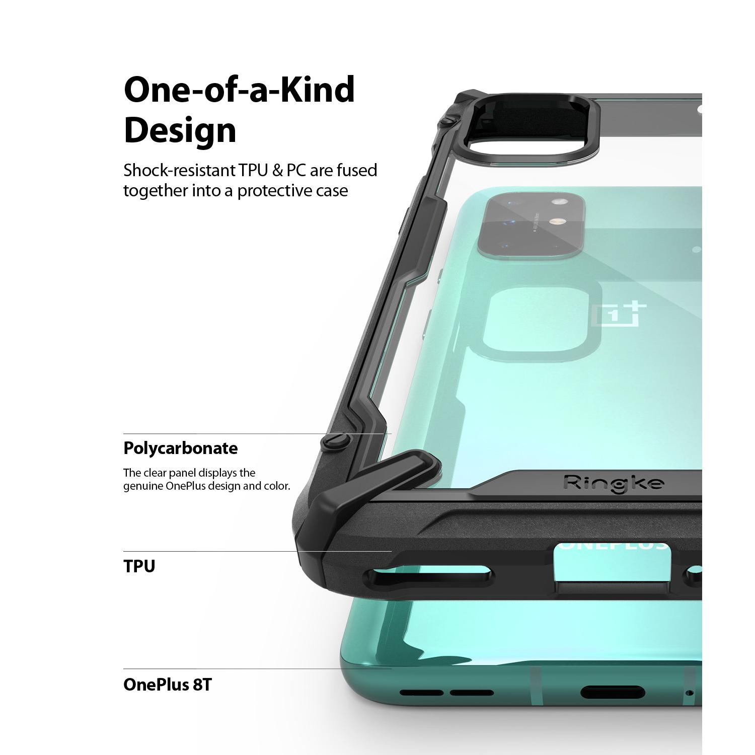 Fusion X Case OnePlus 8T Black