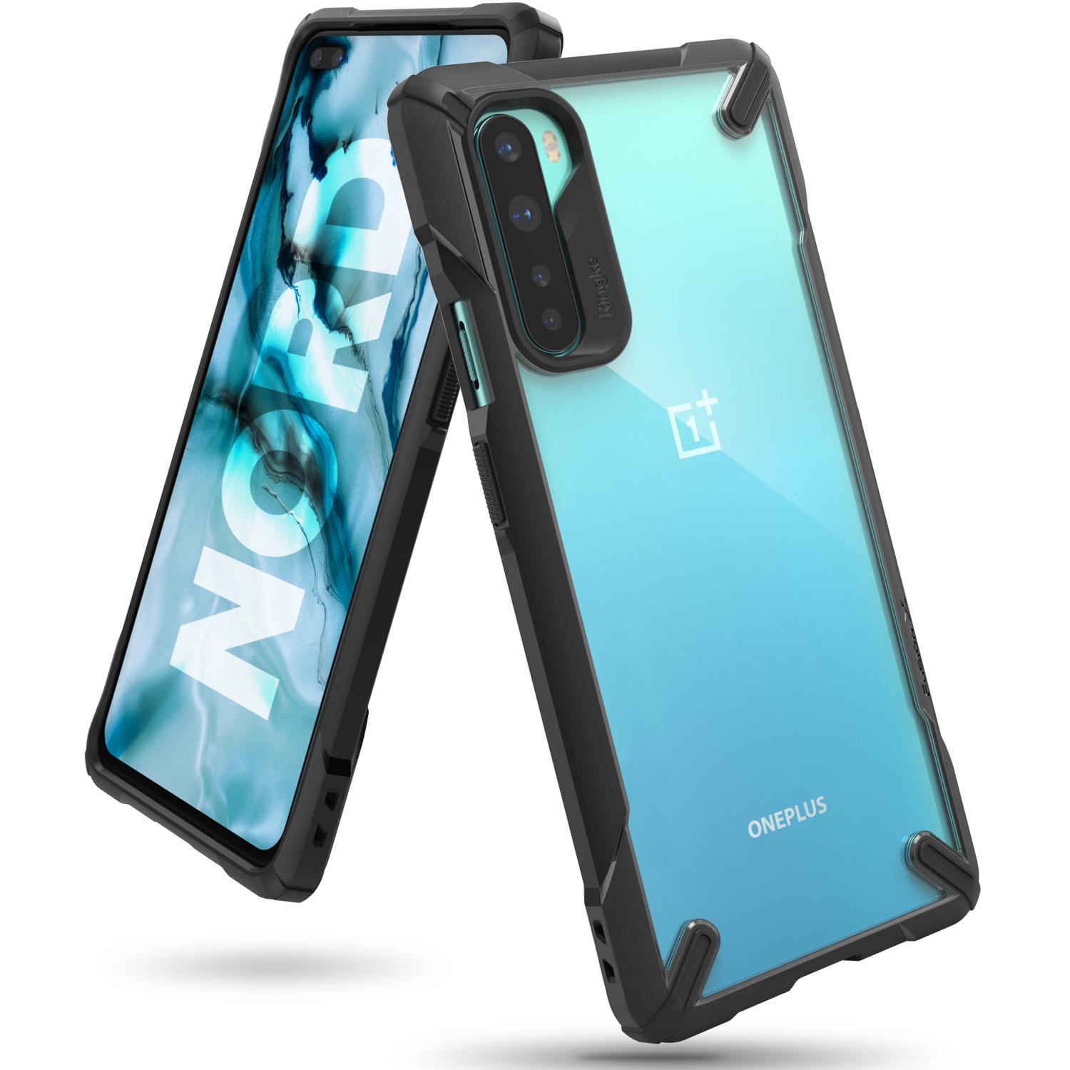Fusion X Case  OnePlus Nord Musta