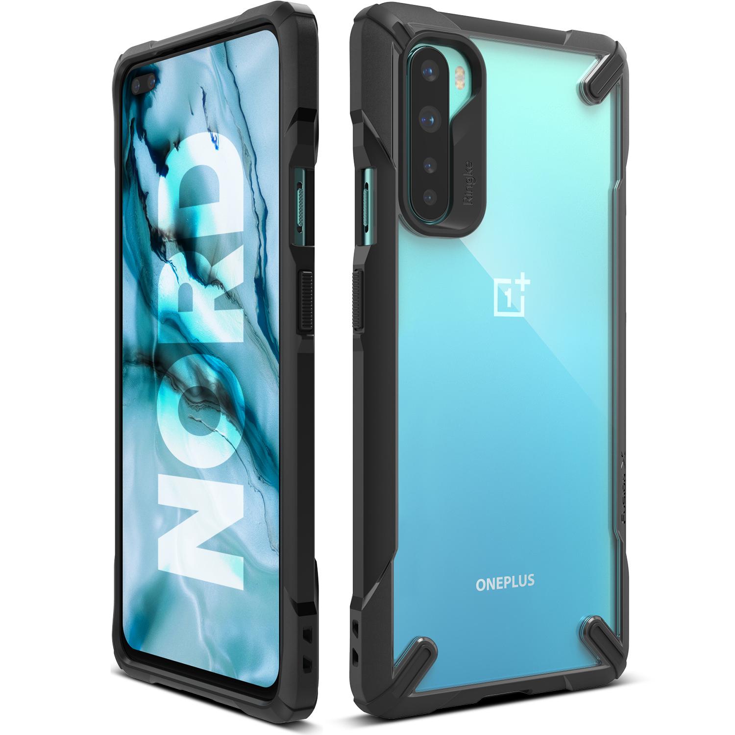 Fusion X Case  OnePlus Nord Musta