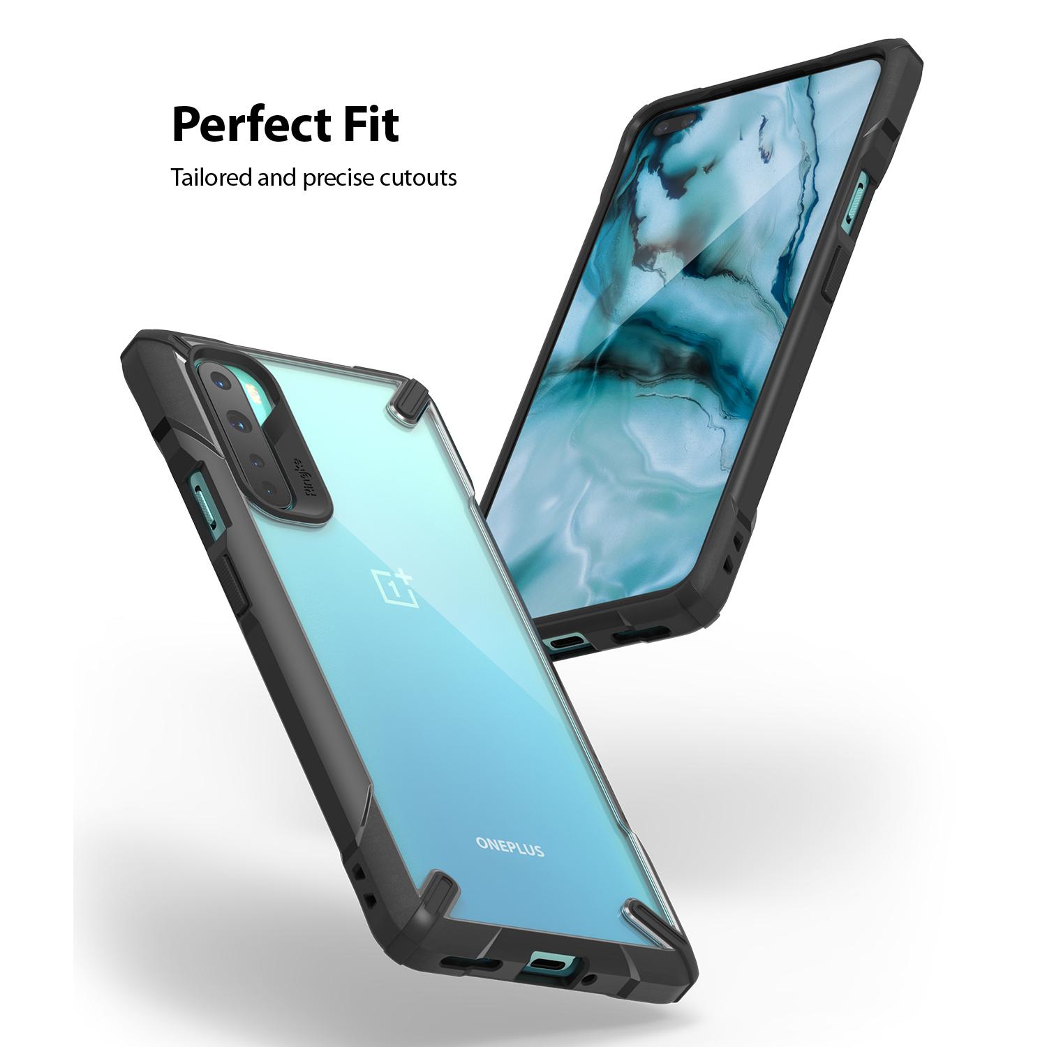 Fusion X Case  OnePlus Nord Musta