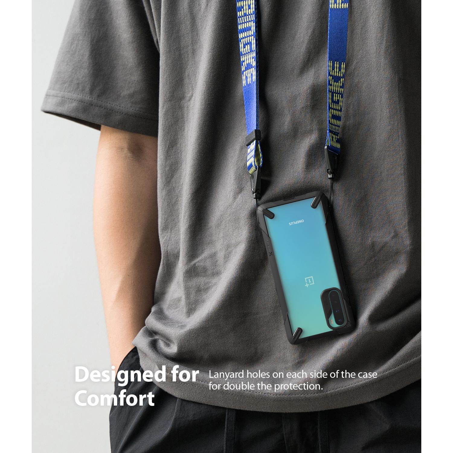 Fusion X Case  OnePlus Nord Musta