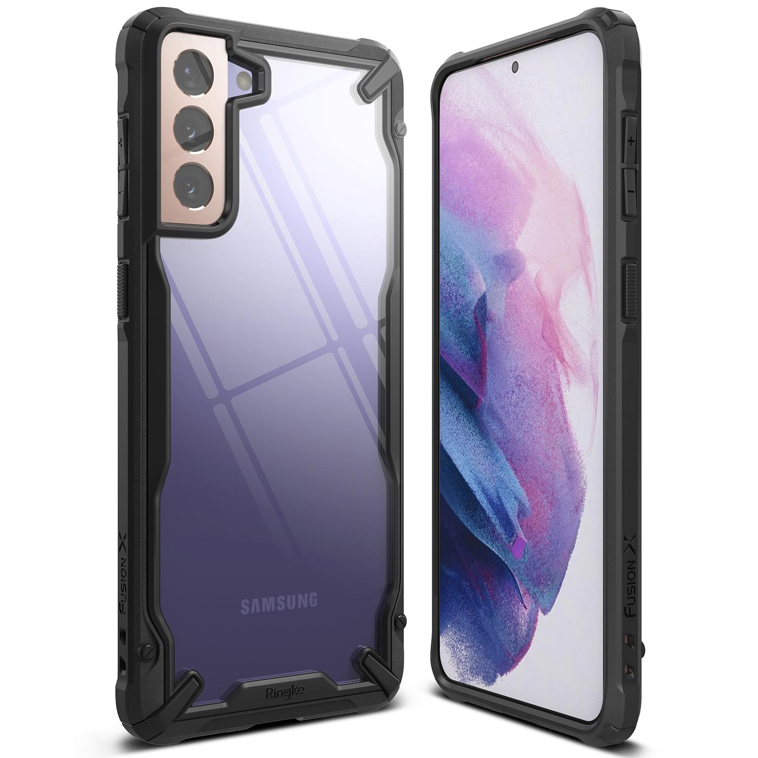 Fusion X Case Samsung Galaxy S21 Musta