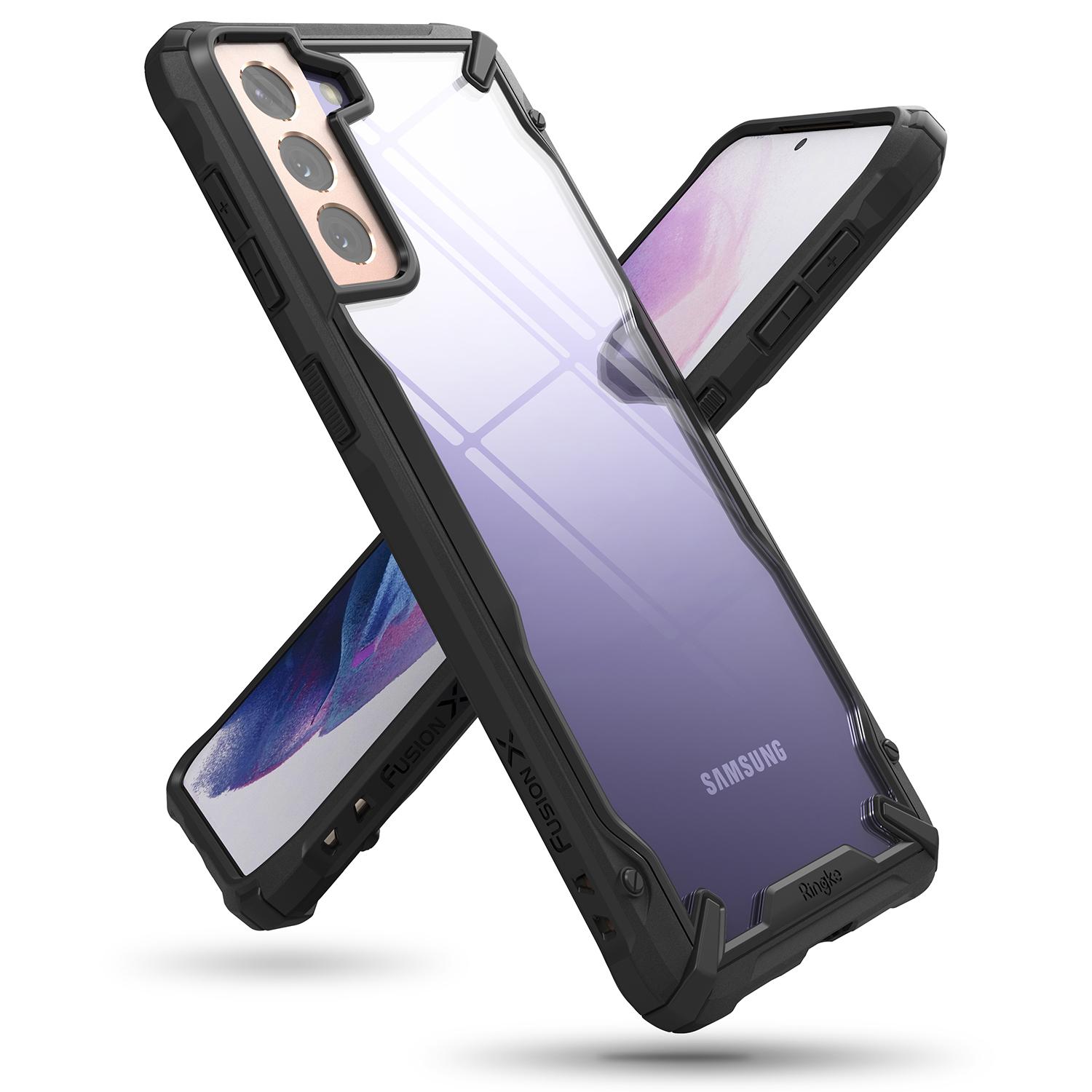 Fusion X Case Samsung Galaxy S21 Plus Musta