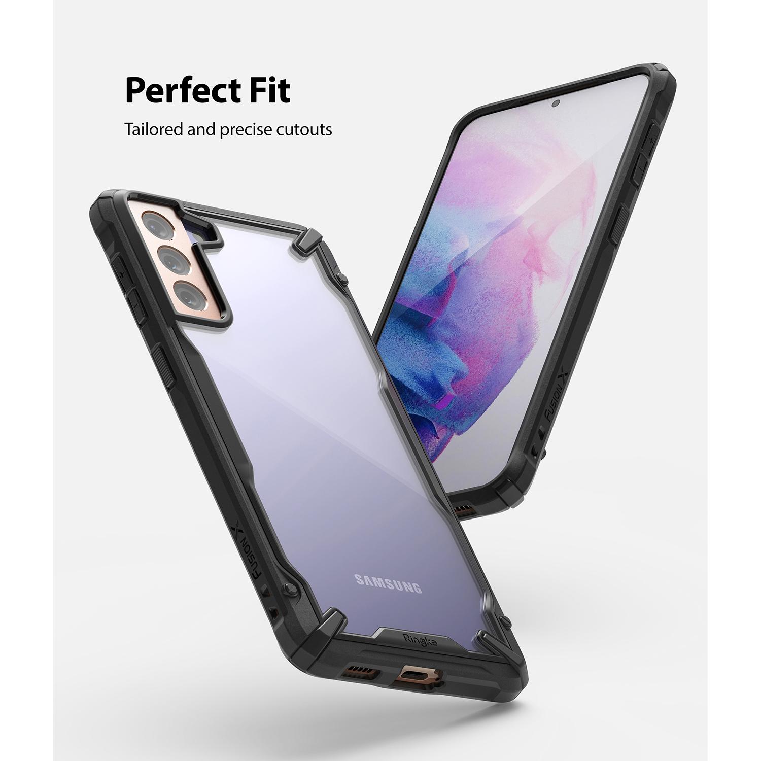 Fusion X Case Samsung Galaxy S21 Plus Musta