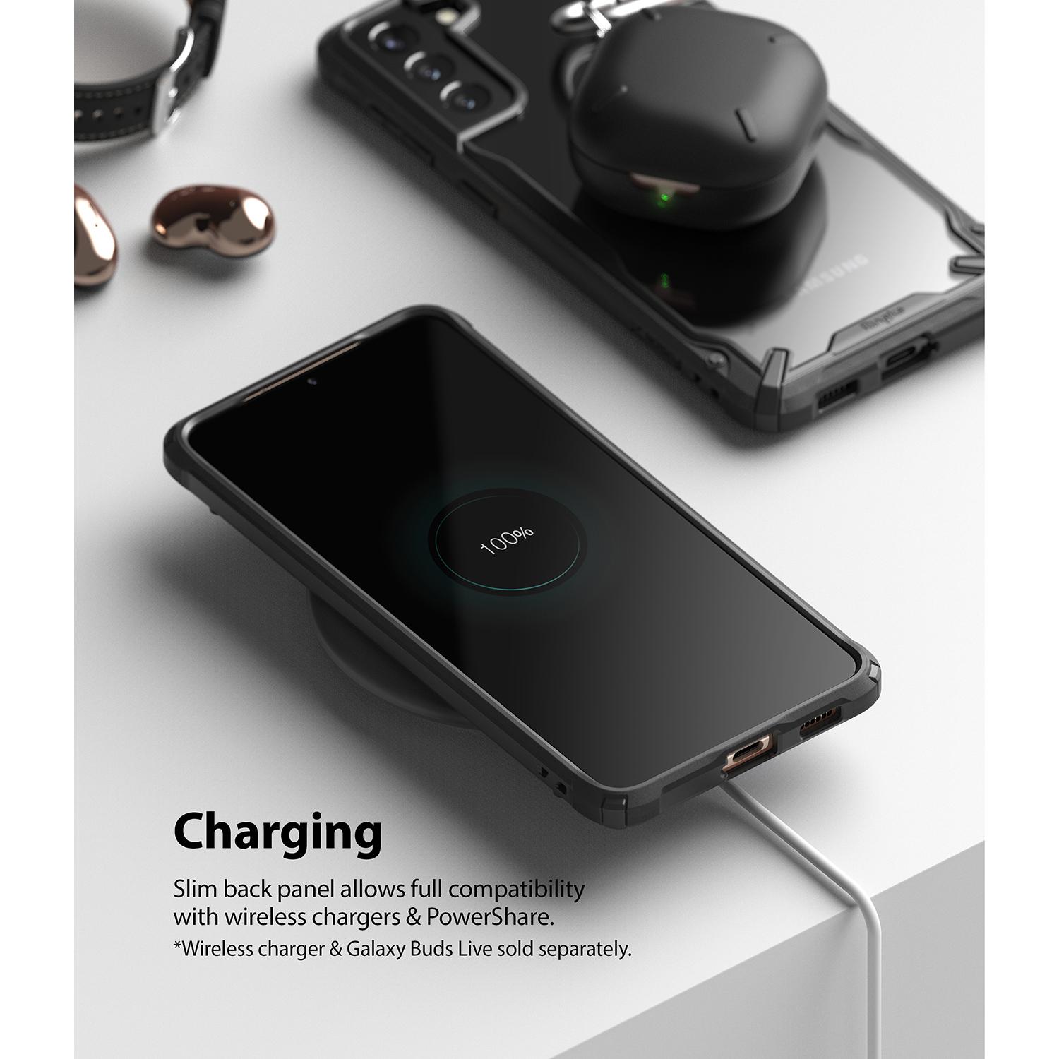 Fusion X Case Samsung Galaxy S21 Plus Musta