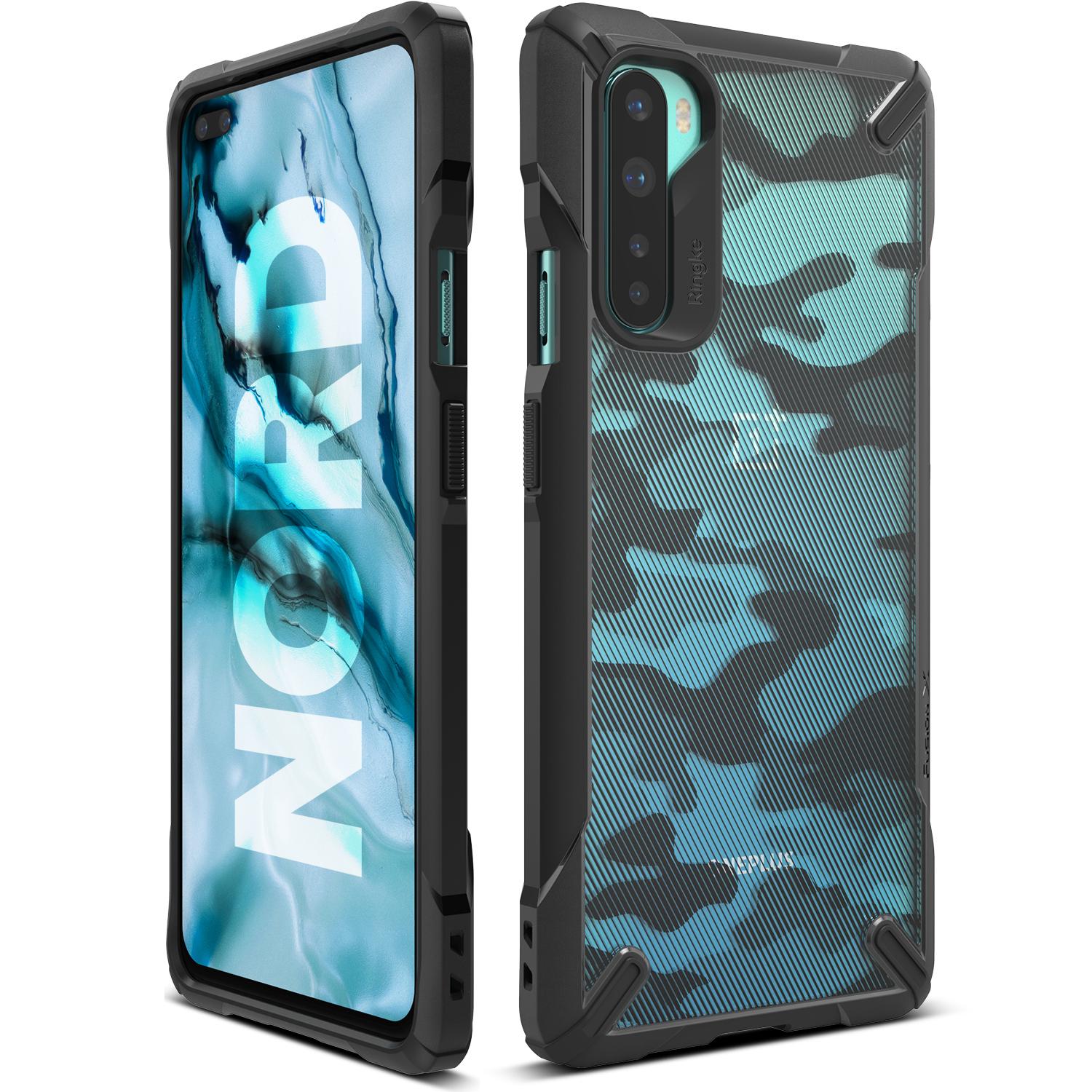 Fusion X Design Case OnePlus Nord Camo Black