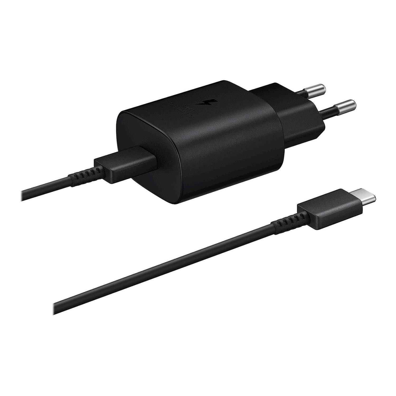 Puhelimen Laturit Fast Charge 25W USB-C musta