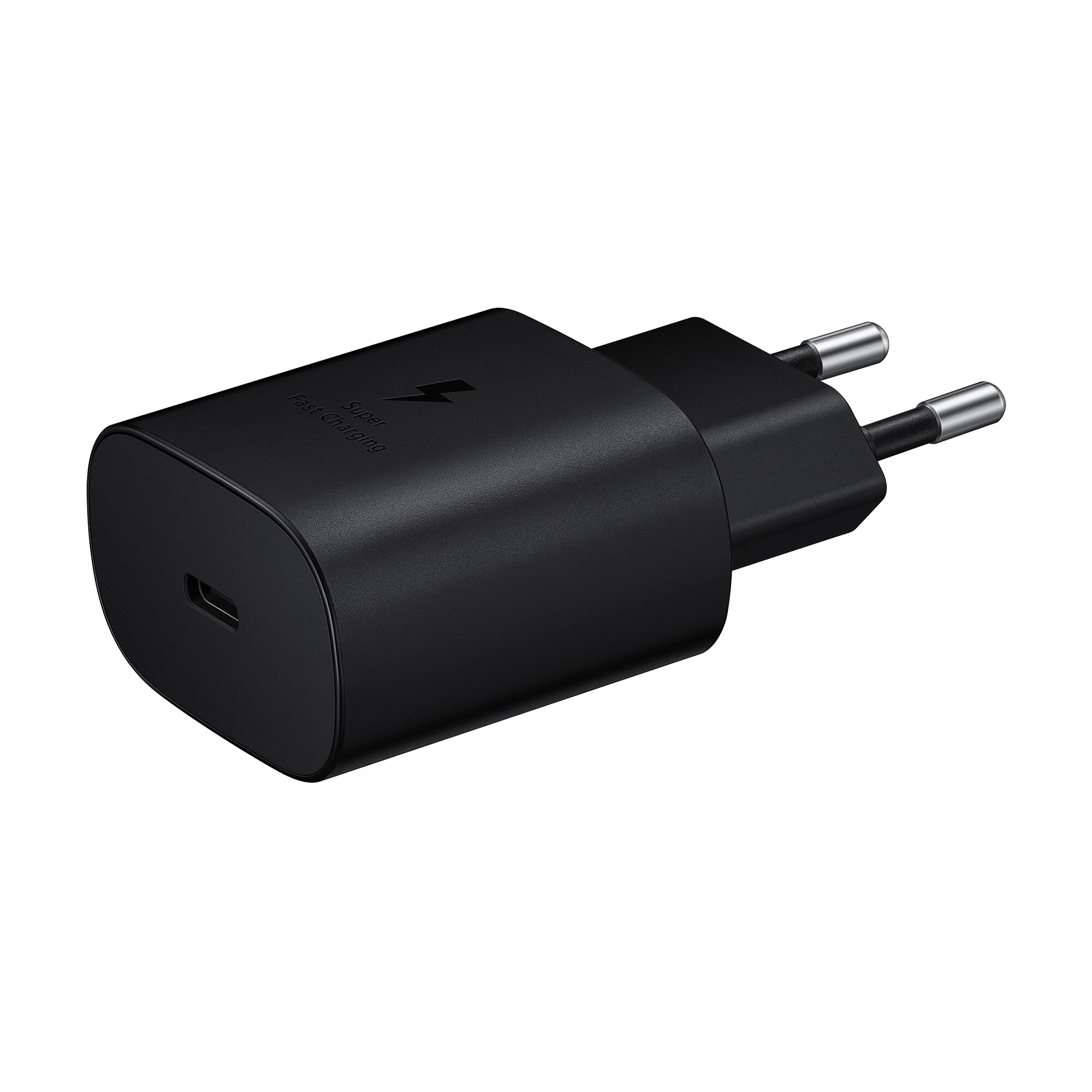 Seinälaturi Fast Charge 25W PD USB-C musta