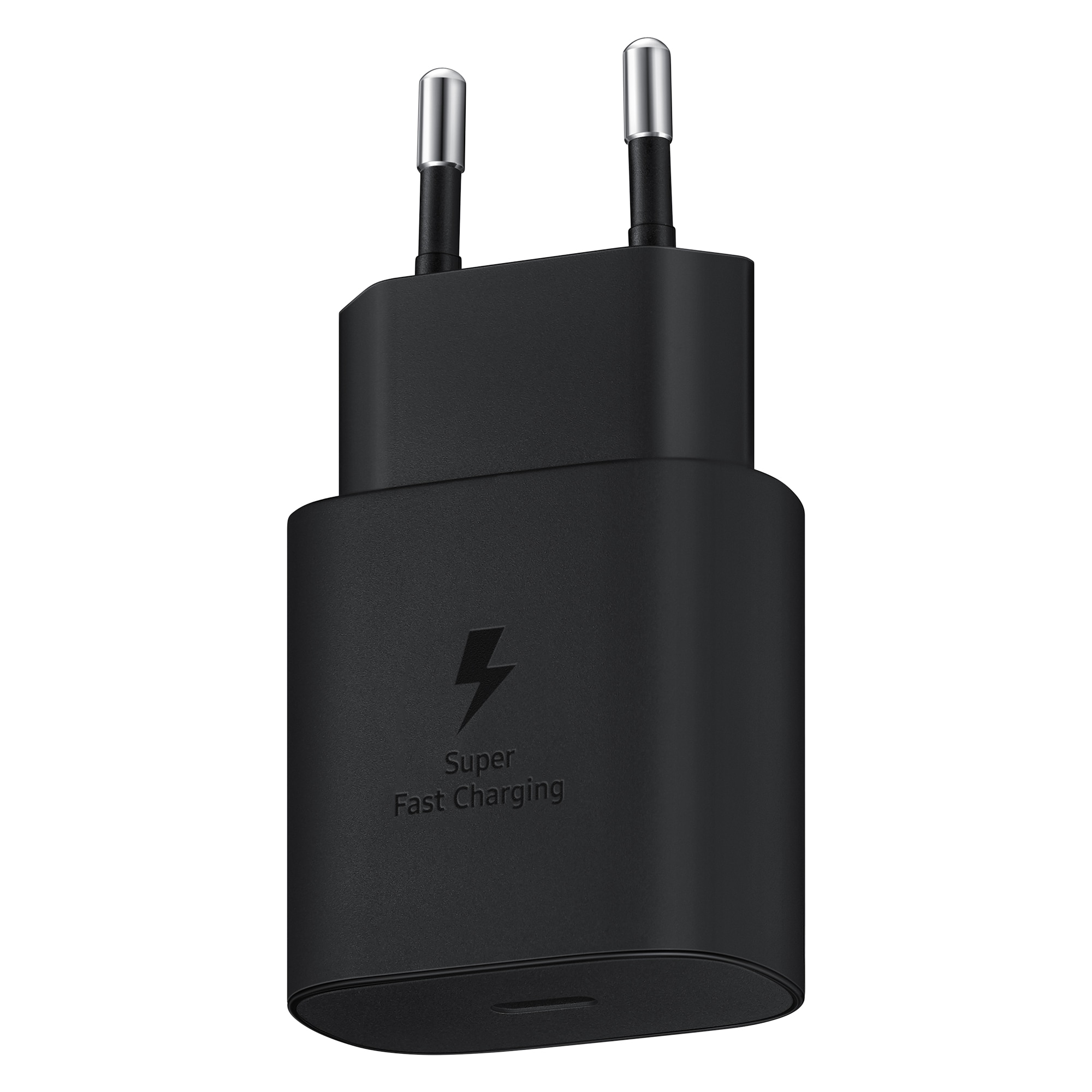 Seinälaturi Fast Charge 25W PD USB-C musta