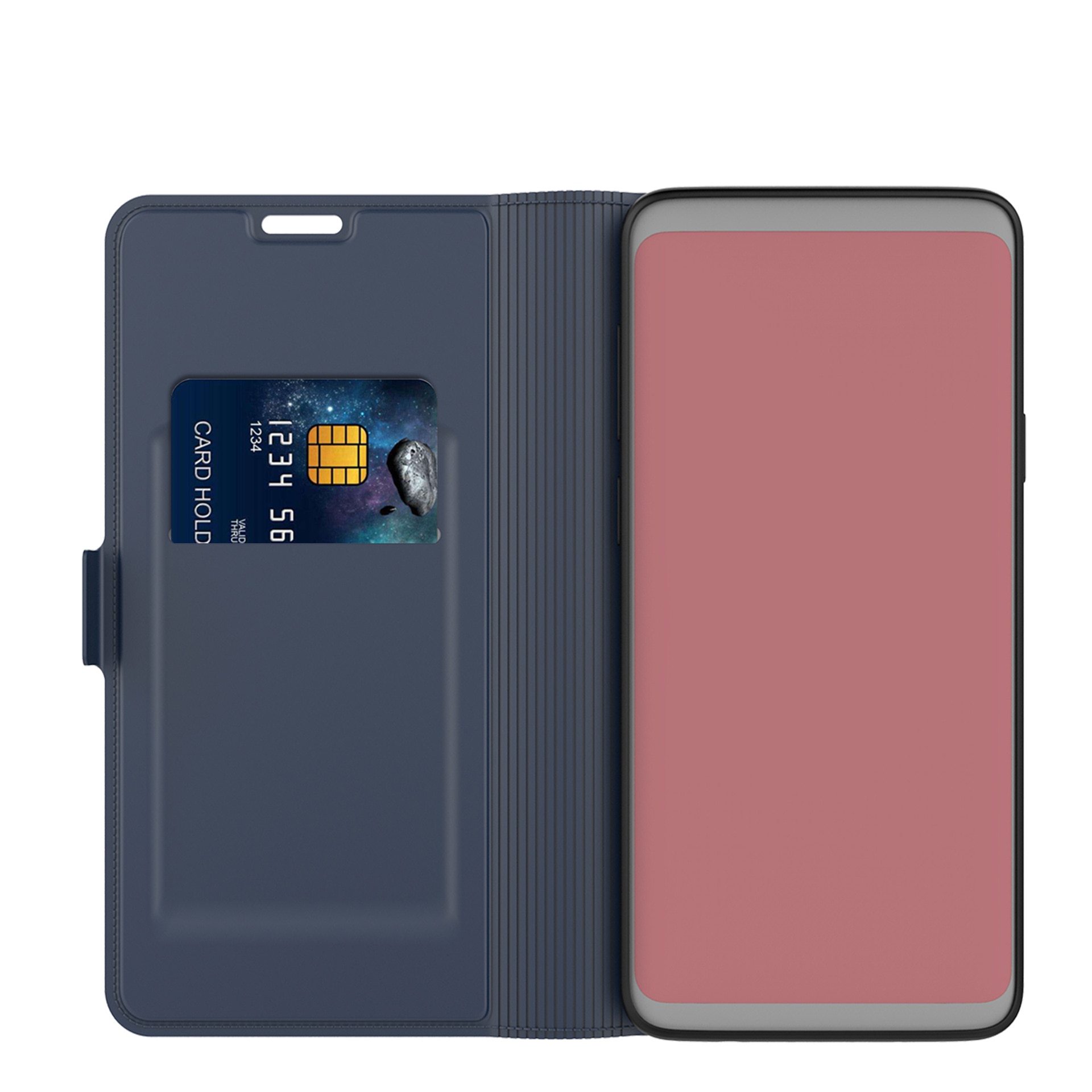 Slim Card Wallet iPhone 13 Pro sininen