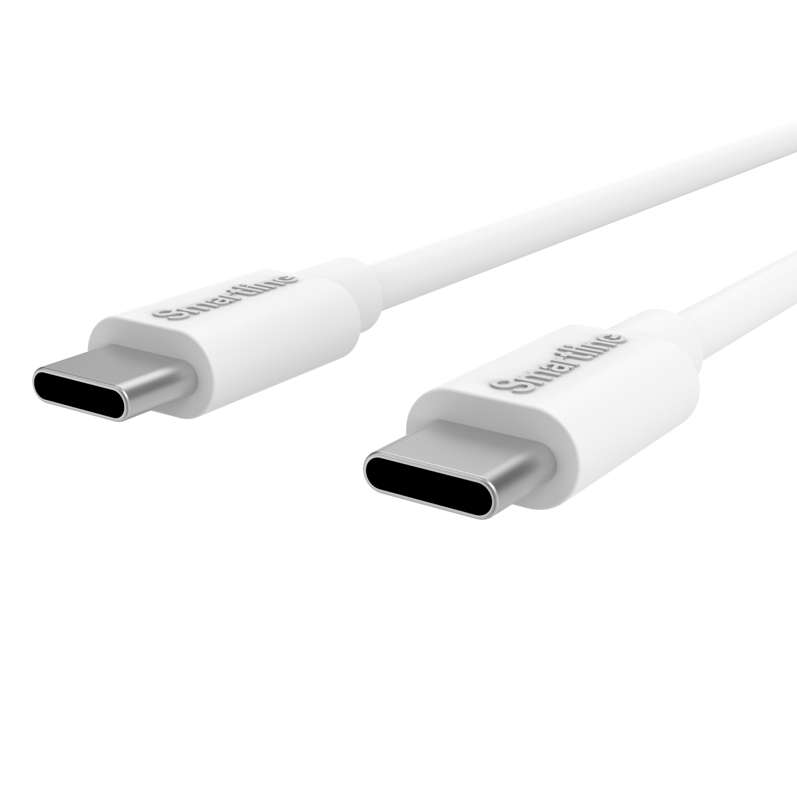 USB Cable USB-C <-> USB-C 3m valkoinen