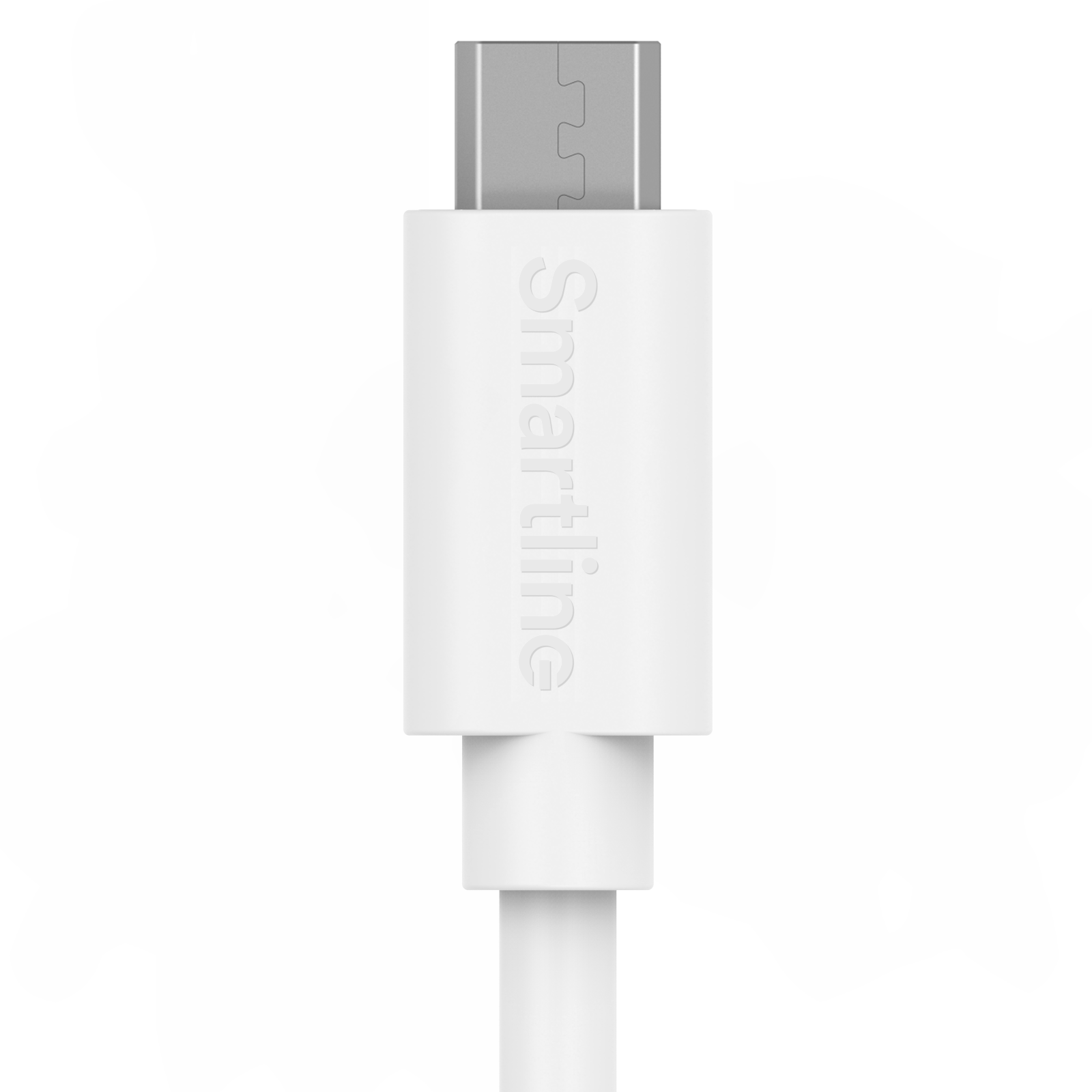 USB Cable MicroUSB 2m valkoinen