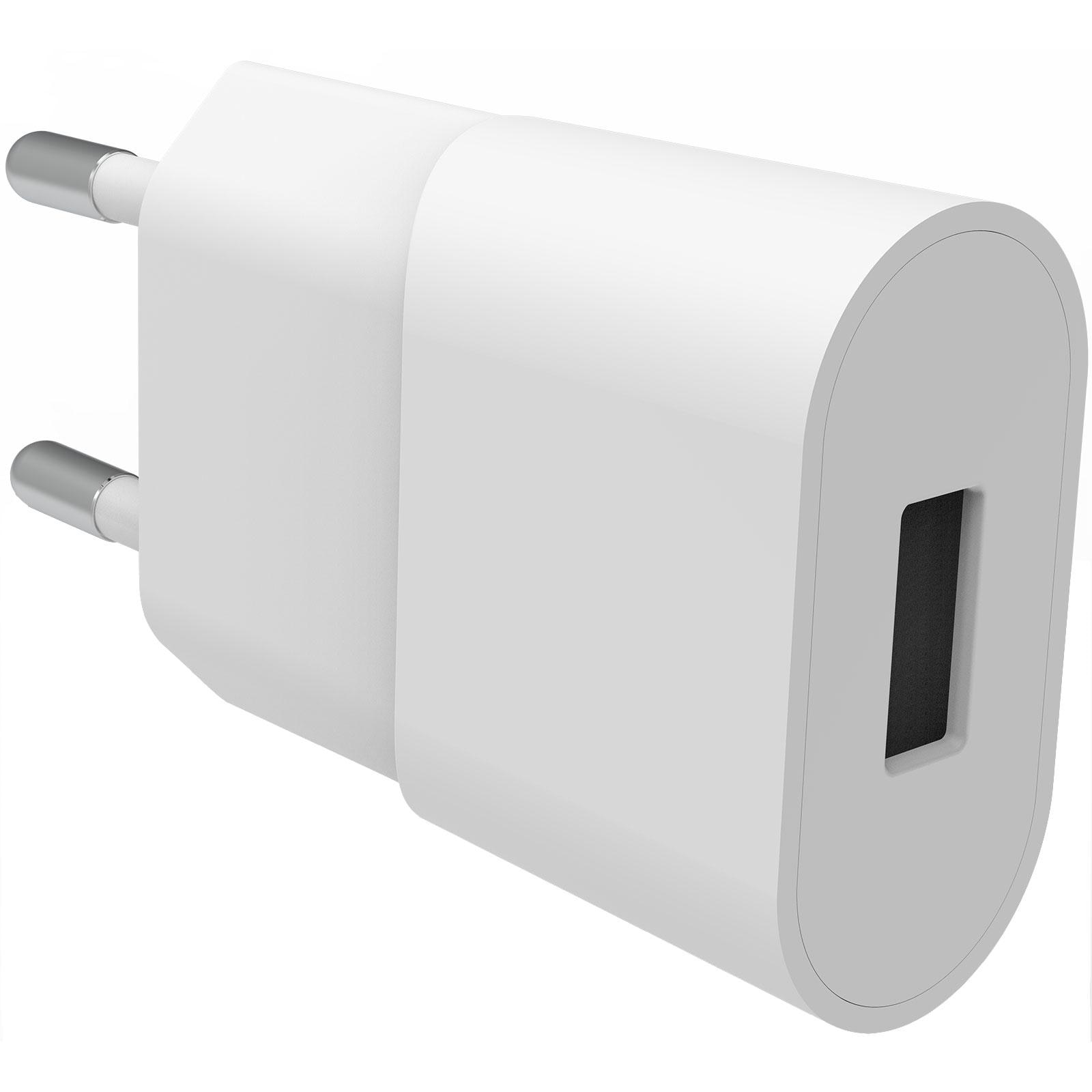 USB Wall Charger 1A valkoinen