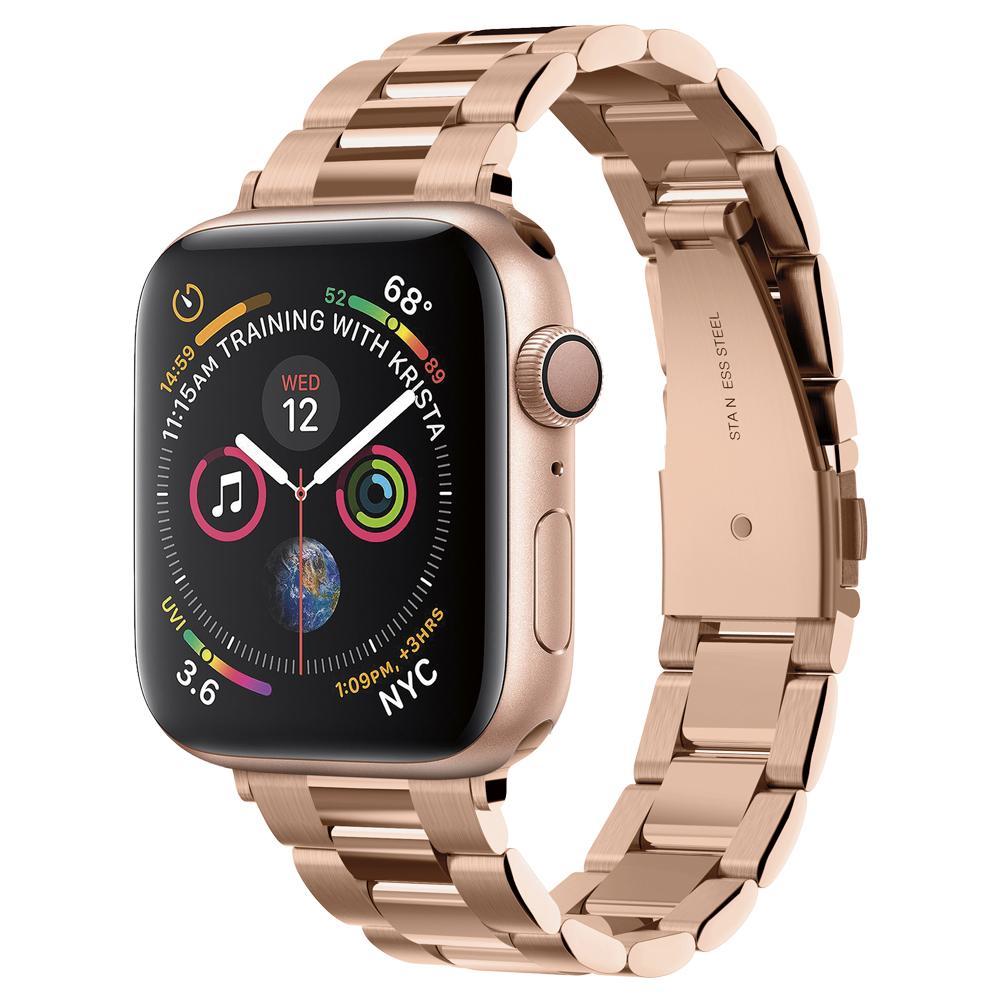 Apple Watch 41mm Series 8 Modern Fit Metal Band Rose Gold