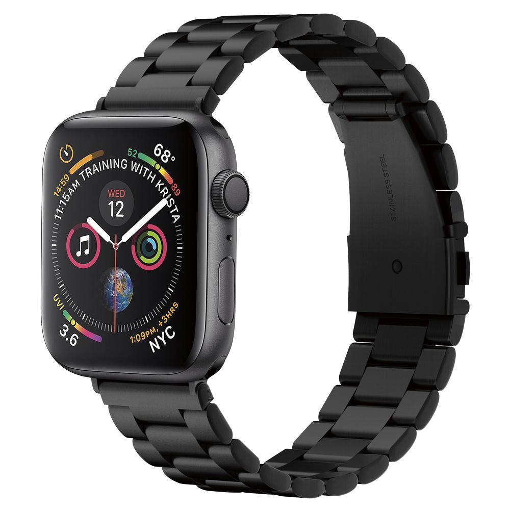 Apple Watch 45mm Series 9 Modern Fit Metal Band Black