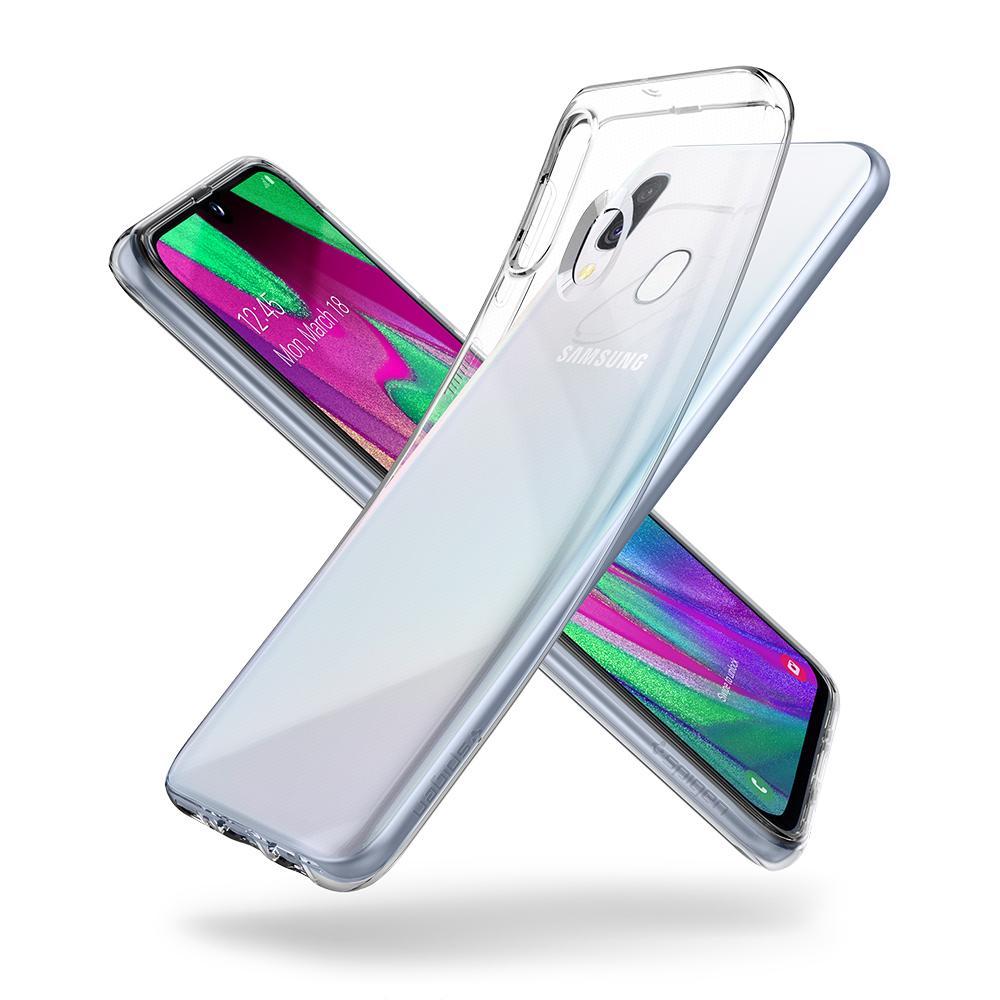 Galaxy A40 Case Liquid Crystal Clear