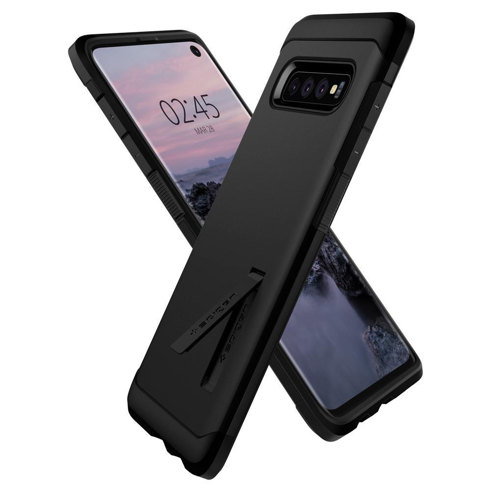 Galaxy S10 Case Tough Armor Black