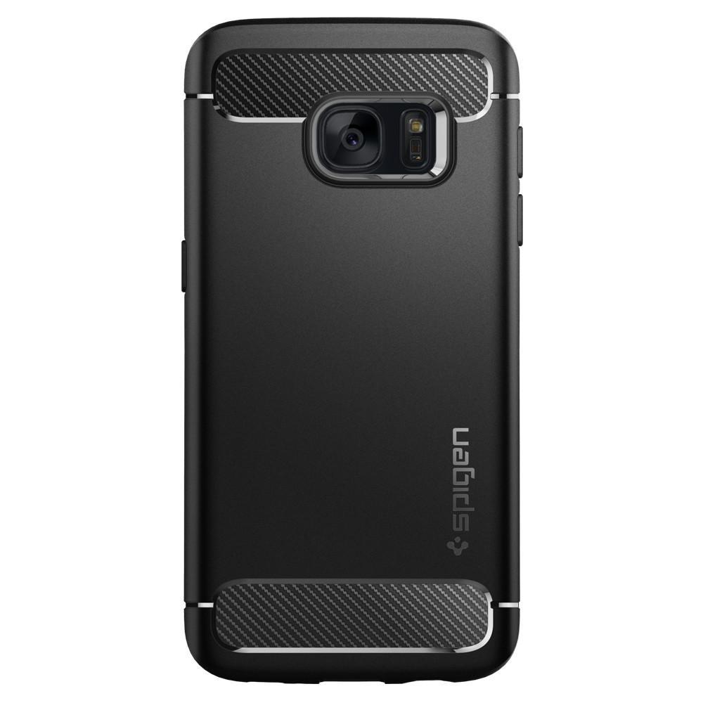 Galaxy S7 Rugged Armor Case Black