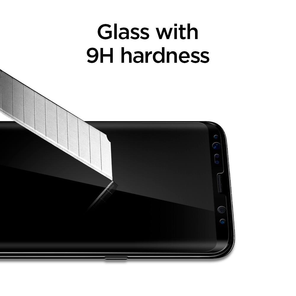 Galaxy S8 Screen Protector GLAS.tR Full Cover Glass