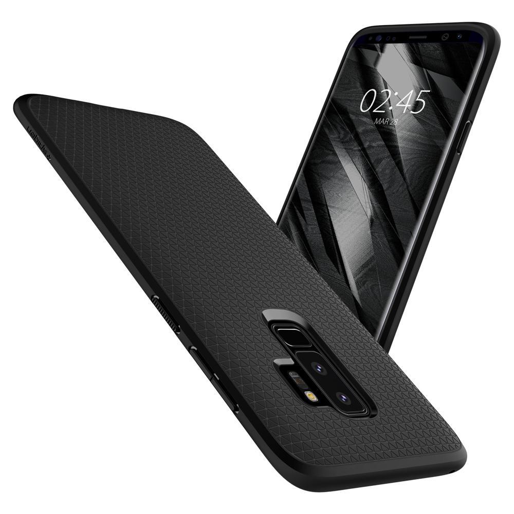 Galaxy S9 Plus Case Liquid Air Black