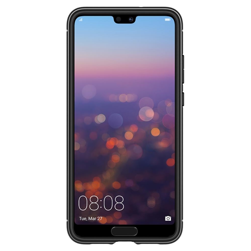 Huawei P20 Pro Case Rugged Armor Black