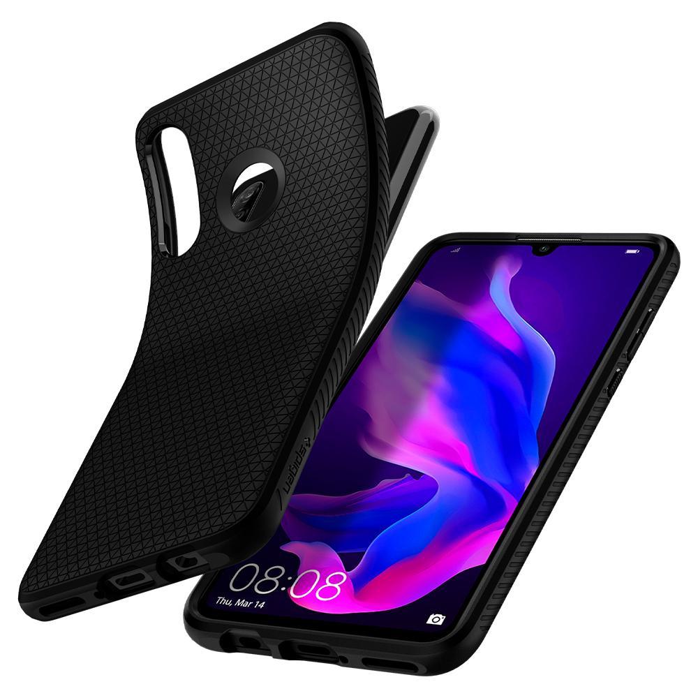 Huawei P30 Lite Case Liquid Air Black