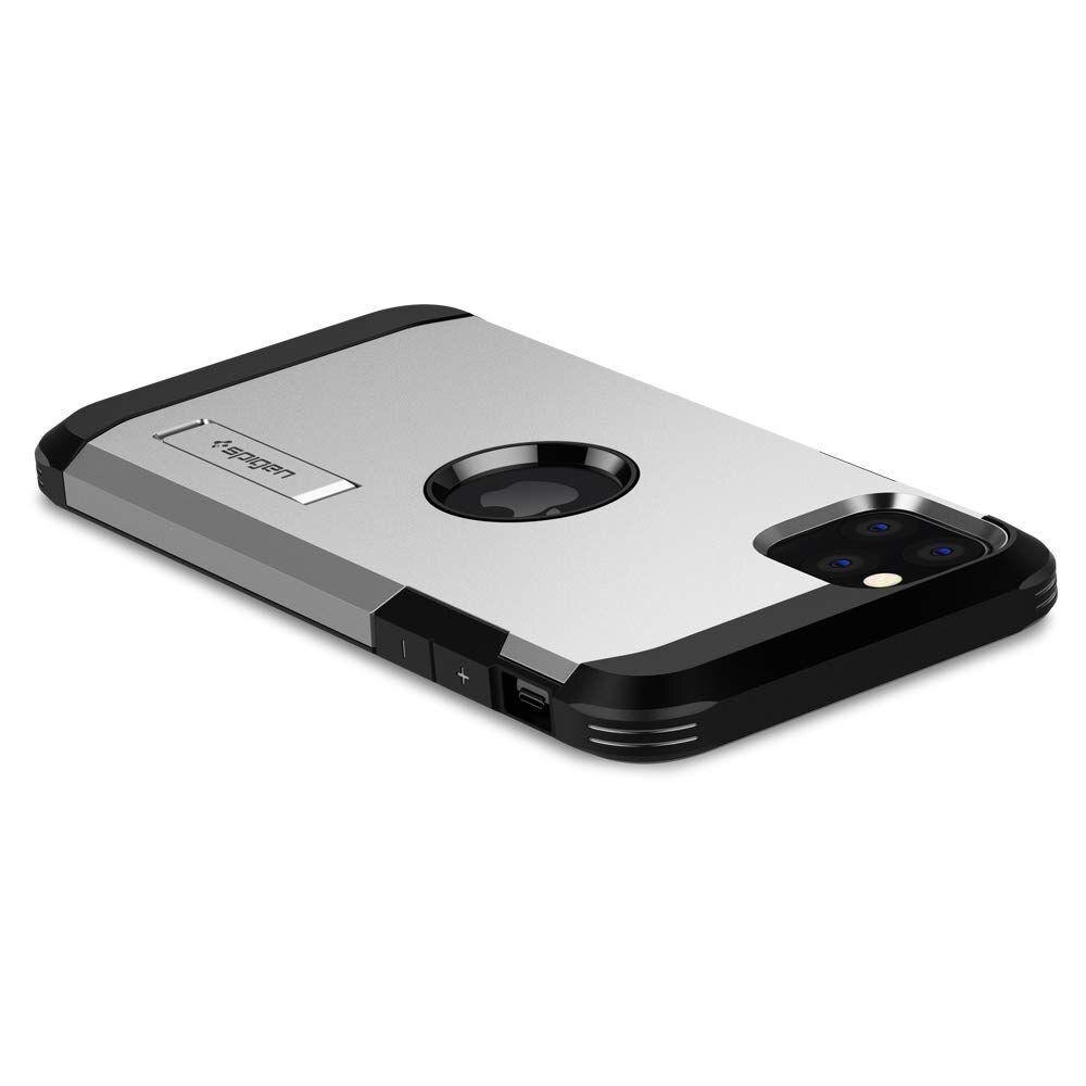 iPhone 11 Pro Case Tough Armor Satin Silver