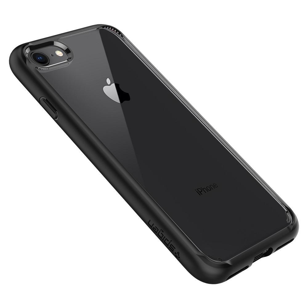 iPhone 7/8/SE Case Ultra Hybrid 2 Matte Black