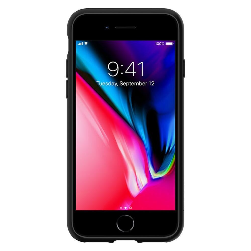 iPhone 8 Case Ultra Hybrid 2 Matte Black