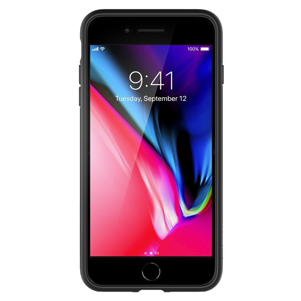 iPhone 7 Plus/8 Plus Case Ultra Hybrid 2 Matte Black