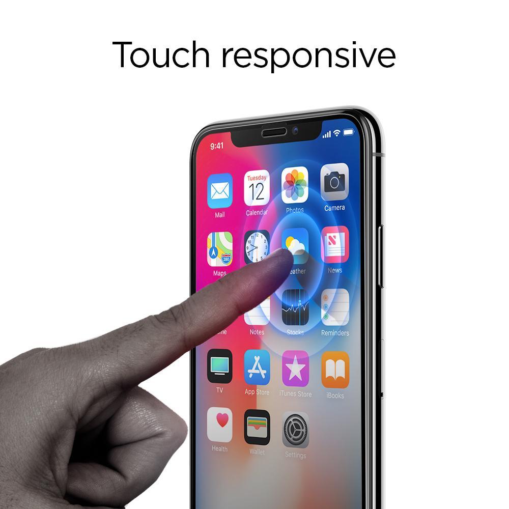 iPhone X/XS Full Cover Screen Protector GLAS.tR SLIM HD