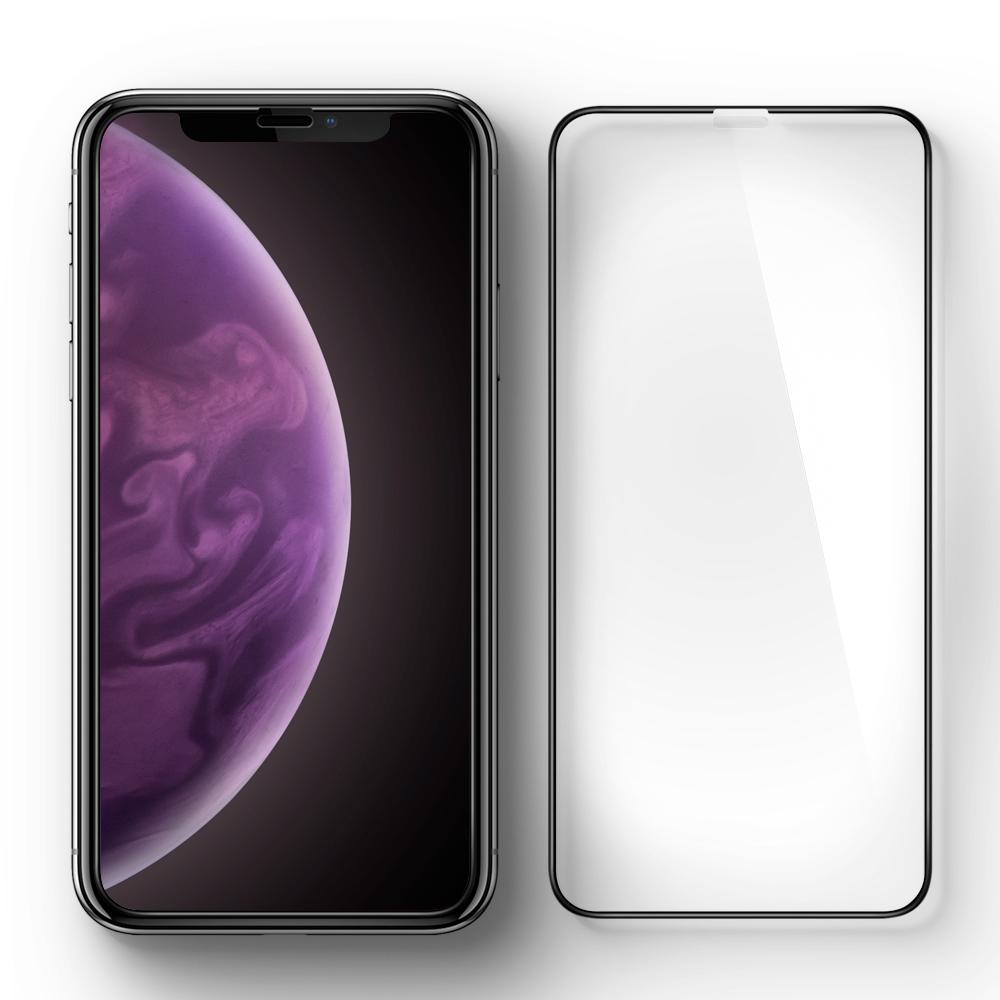 iPhone XS Max Full Cover Screen Protector GLAS.tR SLIM HD