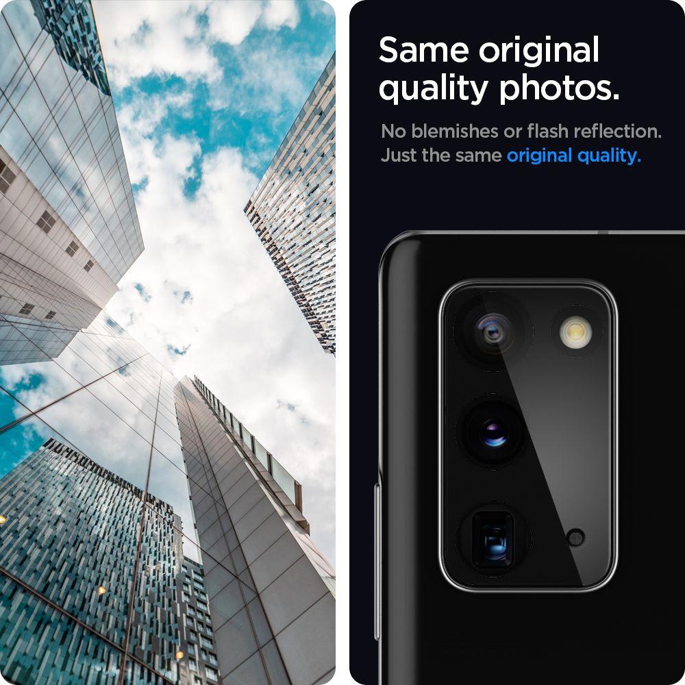 Optik Lens Protector Black (2-pack) Samsung Galaxy Note 20 Musta
