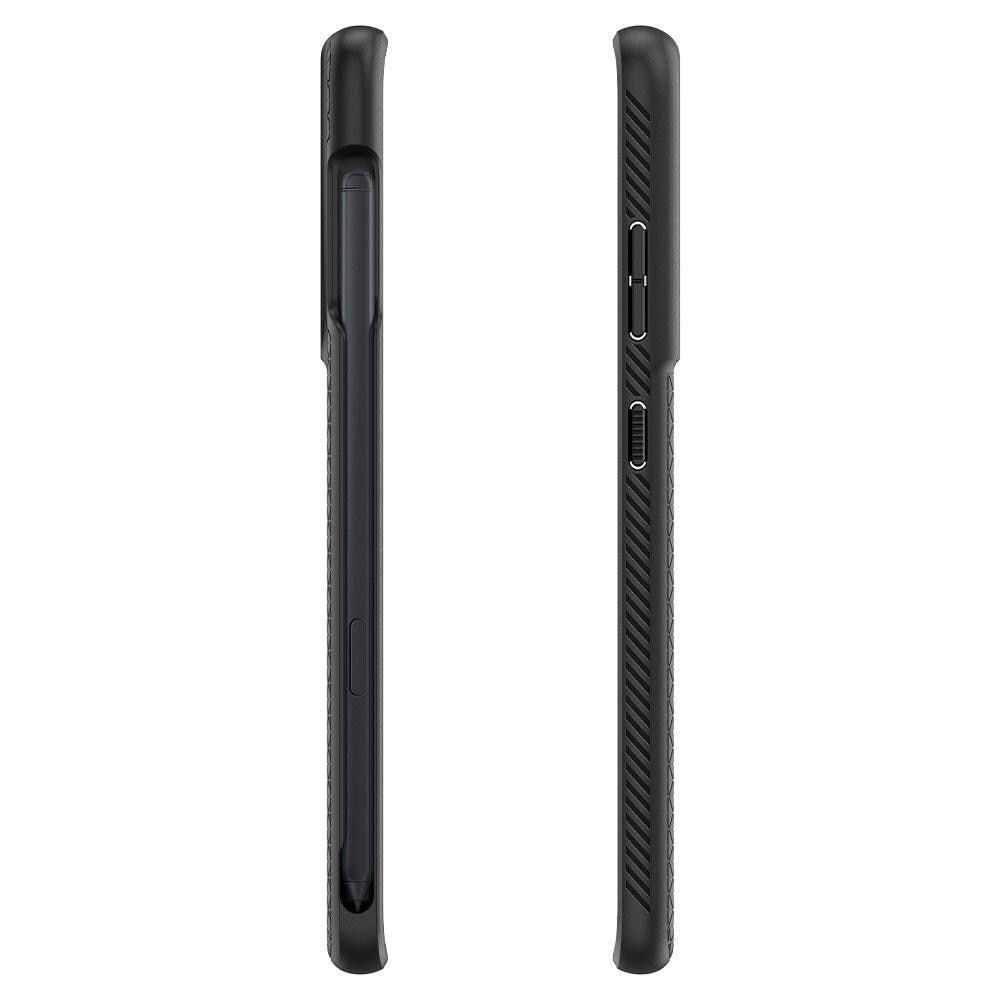 Galaxy S21 Ultra Case Liquid Air Pen Edition Black