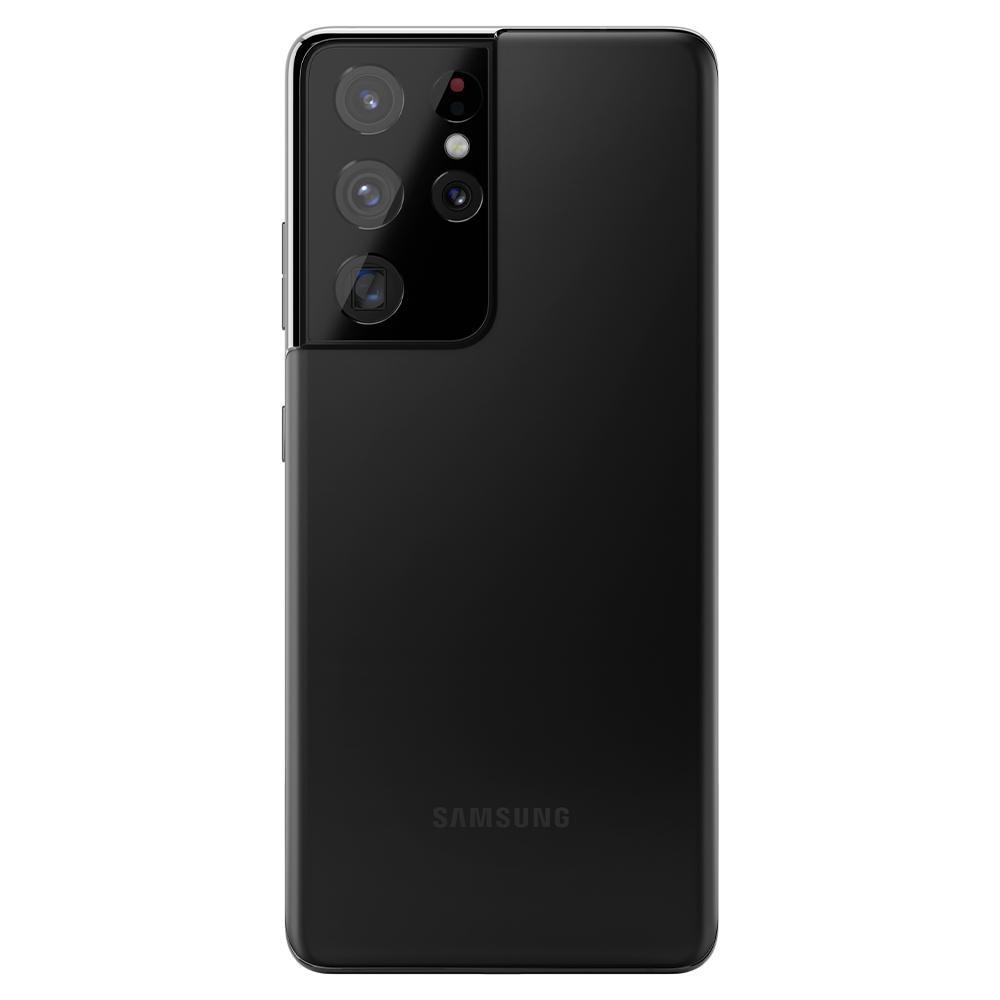 Ultra Optik Lens Protector Black (2-pack) Samsung Galaxy S21 Ultra Musta