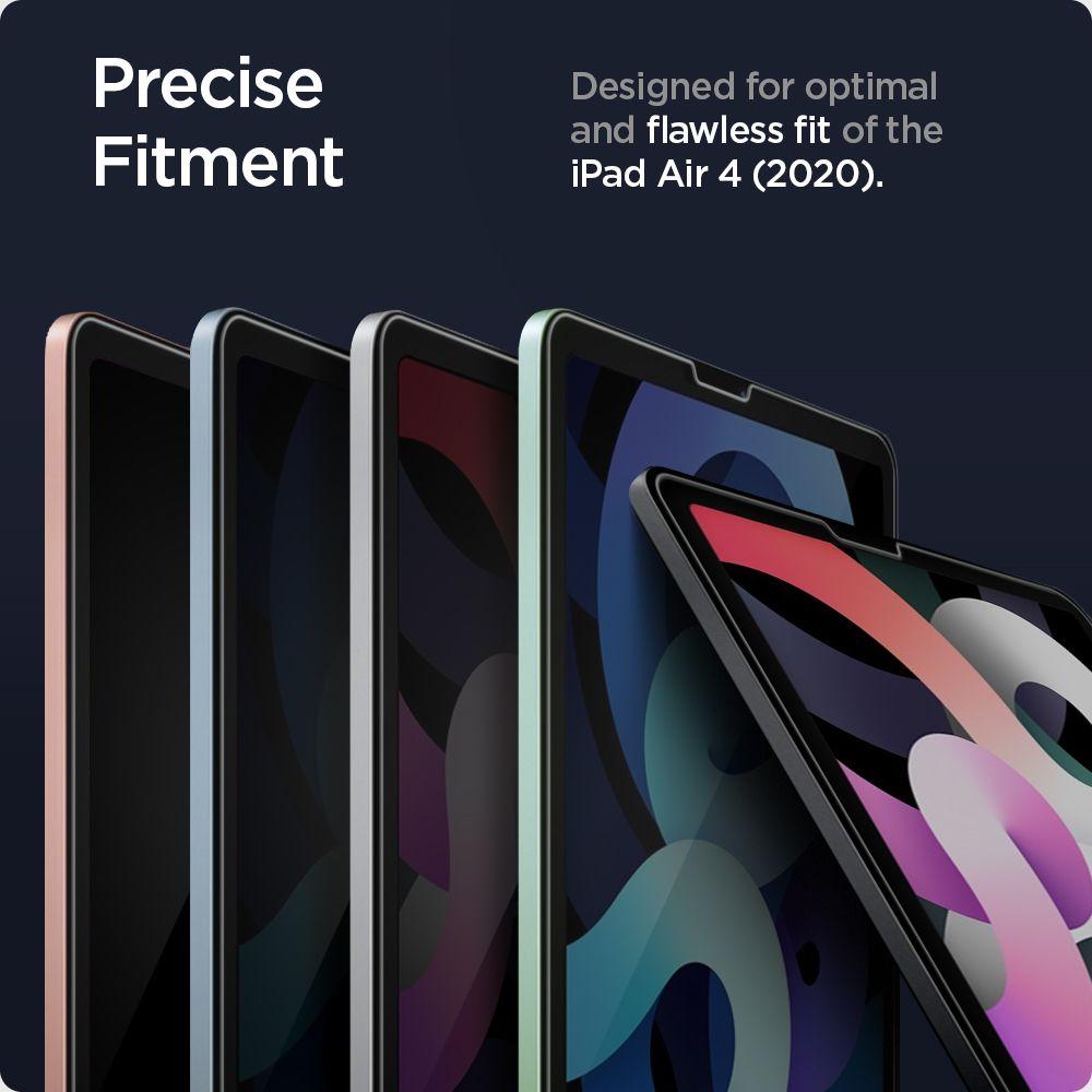 iPad Air 10.9 2020 Screen Protector GLAS.tR EZ Fit