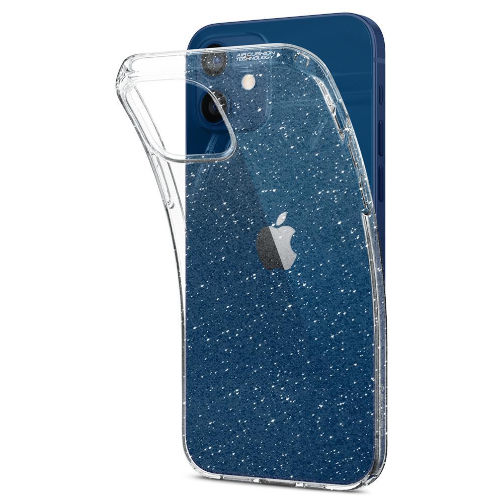 iPhone 12/12 Pro Case Liquid Crystal Glitter Crystal