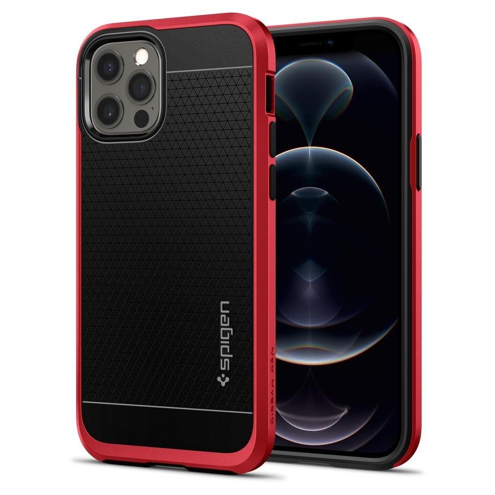 iPhone 12/12 Pro Case Neo Hybrid Red