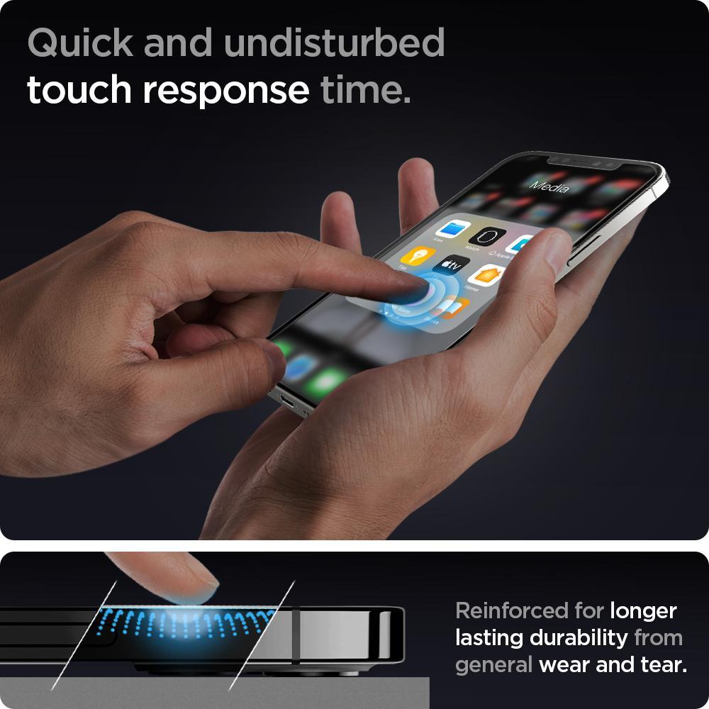 iPhone 12/12 Pro Screen Protector GLAS.tR EZ Fit (2-pack)