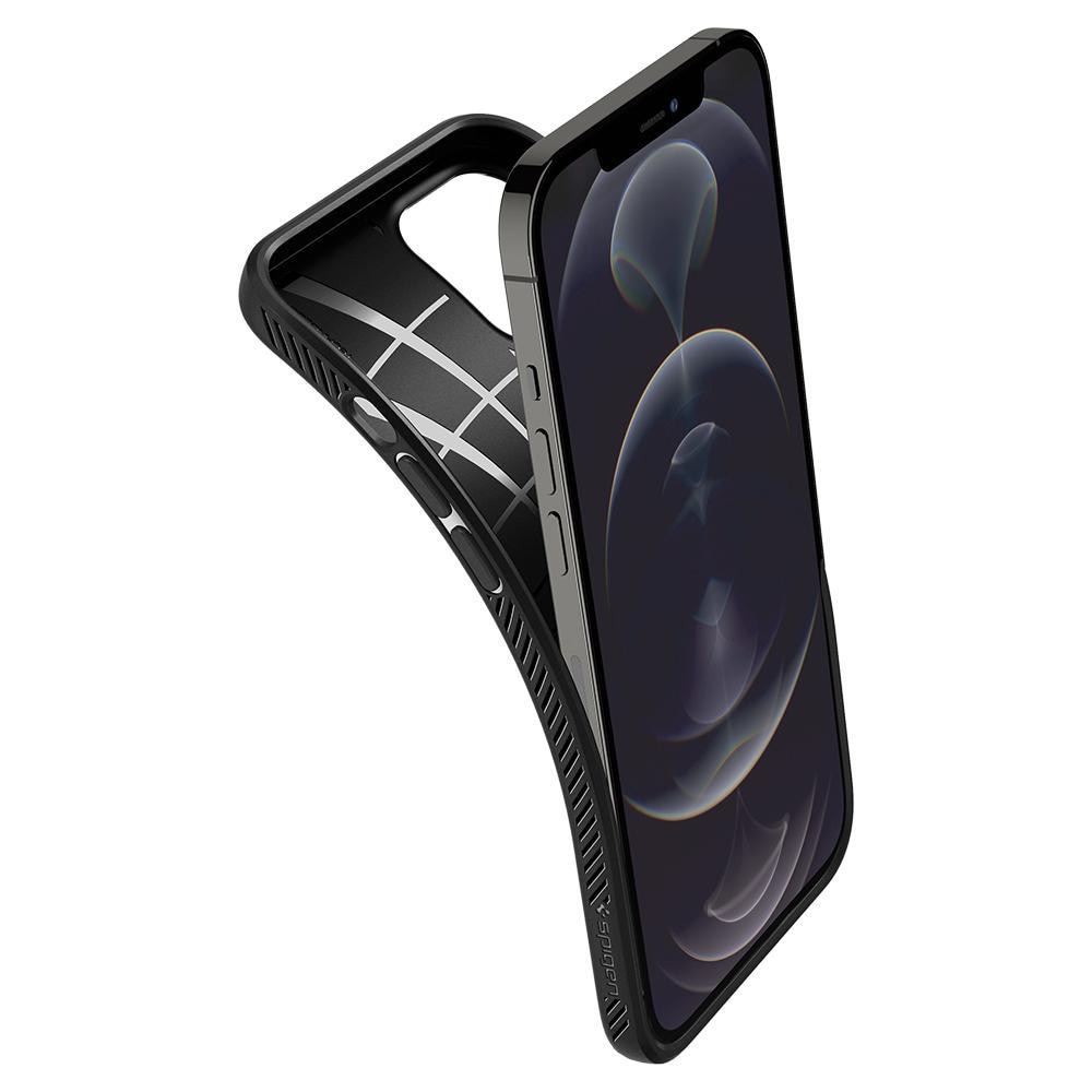 iPhone 12 Pro Max Case Liquid Air Black