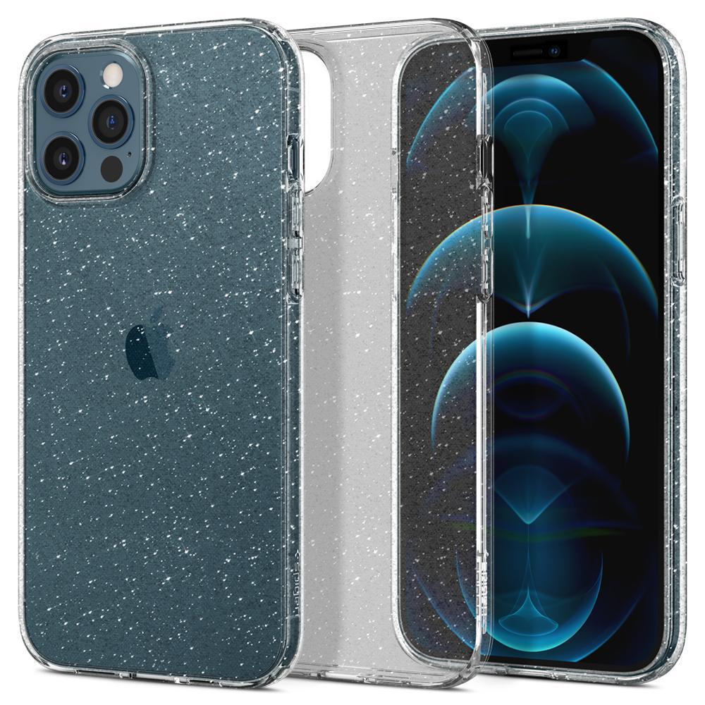 iPhone 12 Pro Max Case Liquid Crystal Glitter Crystal