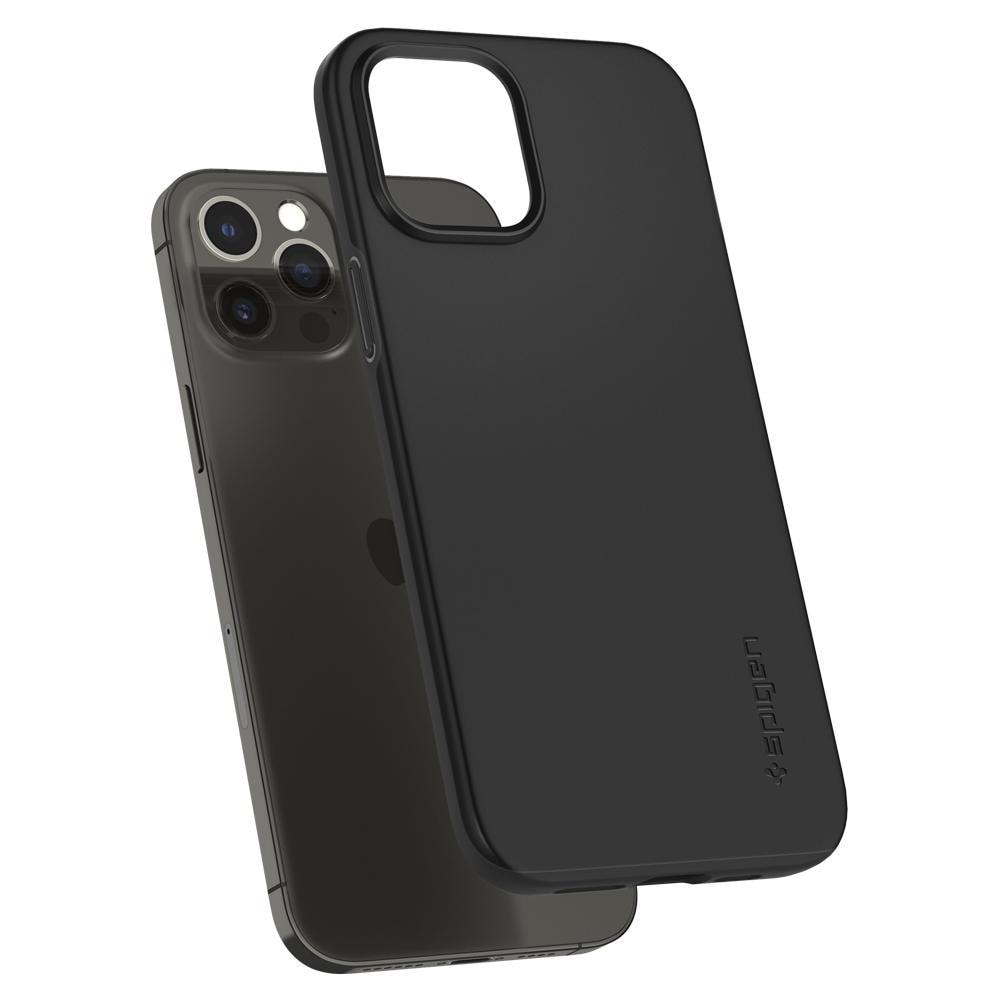 iPhone 12 Pro Max Case Thin Fit Black